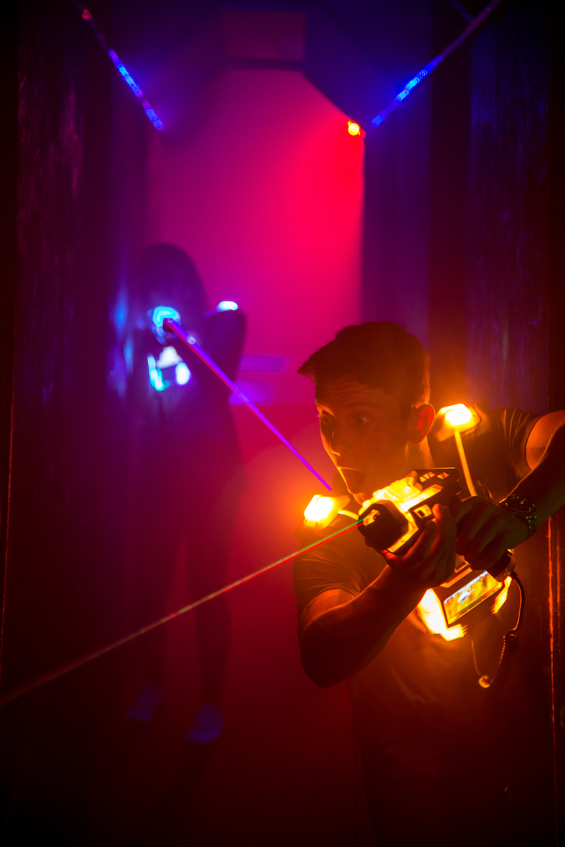 Laser tag experience in Barrow